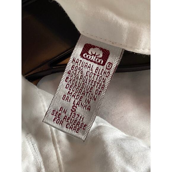 Vintage Karen Scott Women's Halloween Embroidered Button Down Shirt White‎ Small - Picture 9 of 12